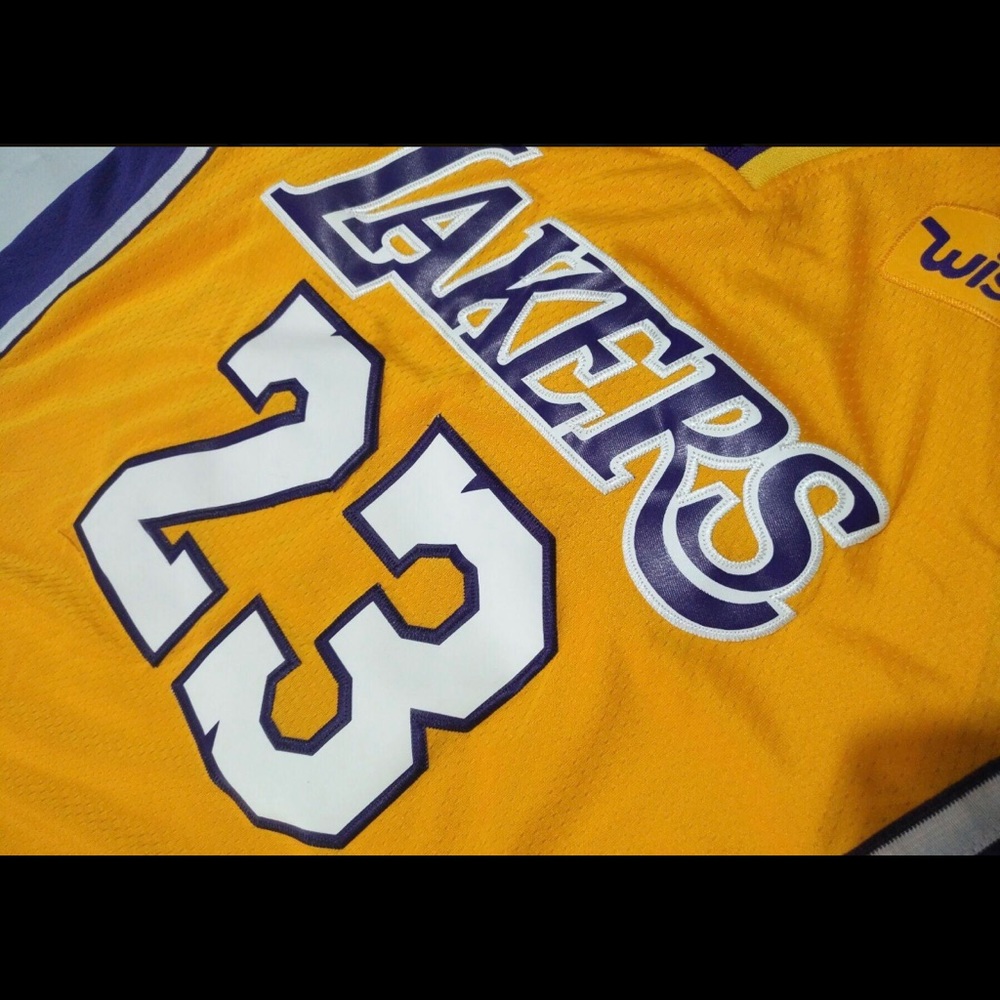Lebron James Stitched Lakers Jersey